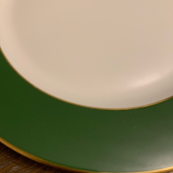 Bernardaud Limoges France Dk Green Granite Emerald Charger/Service Plate 11 5/8” - Picture 8 of 8